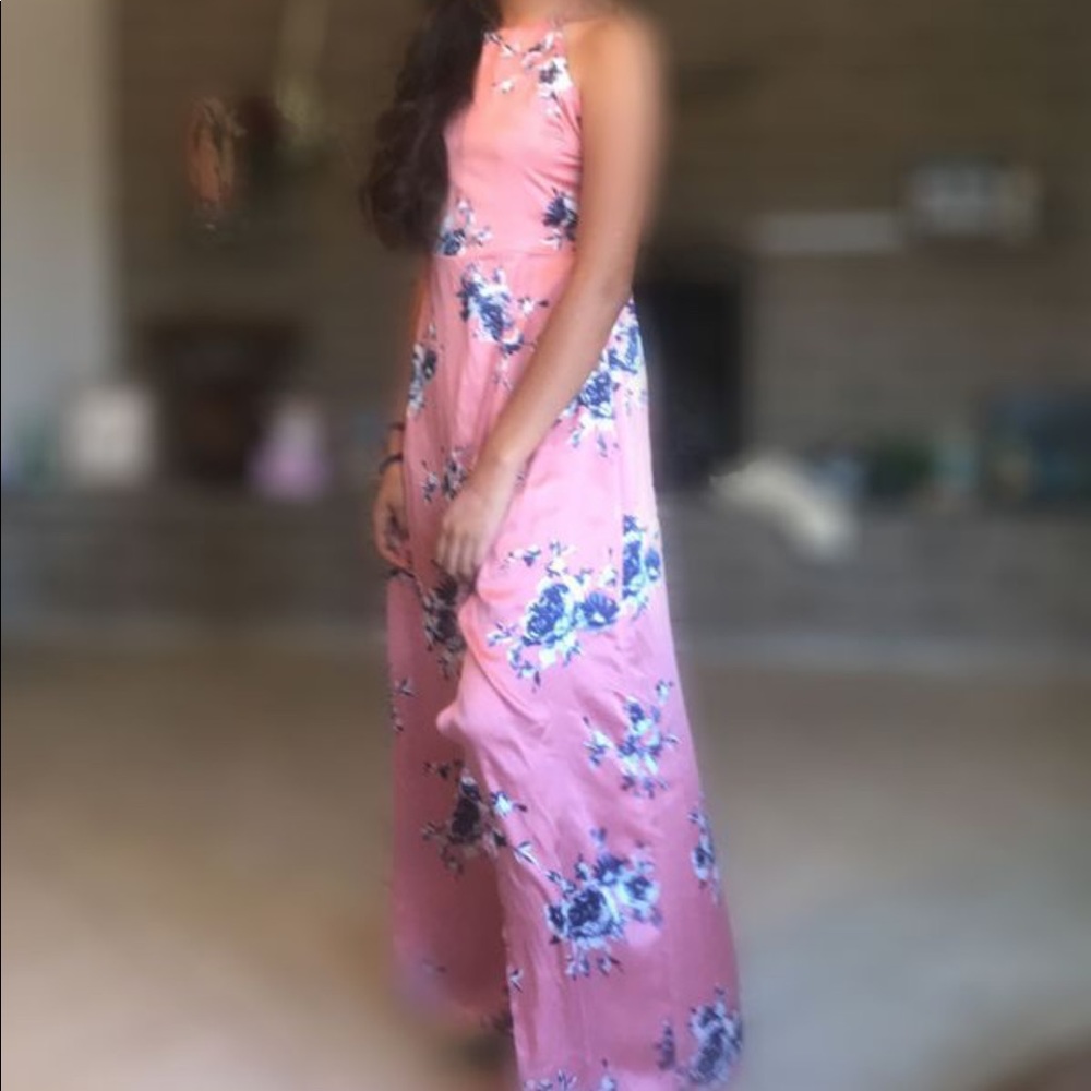 Floral maxi dress